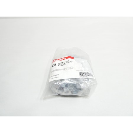 Hilti ANCHOR RODS 3/8IN X 4-3/8IN OTHER METALWORKING TOOLS & CONSUMABLE, 20PK HAS-V-36 2198018